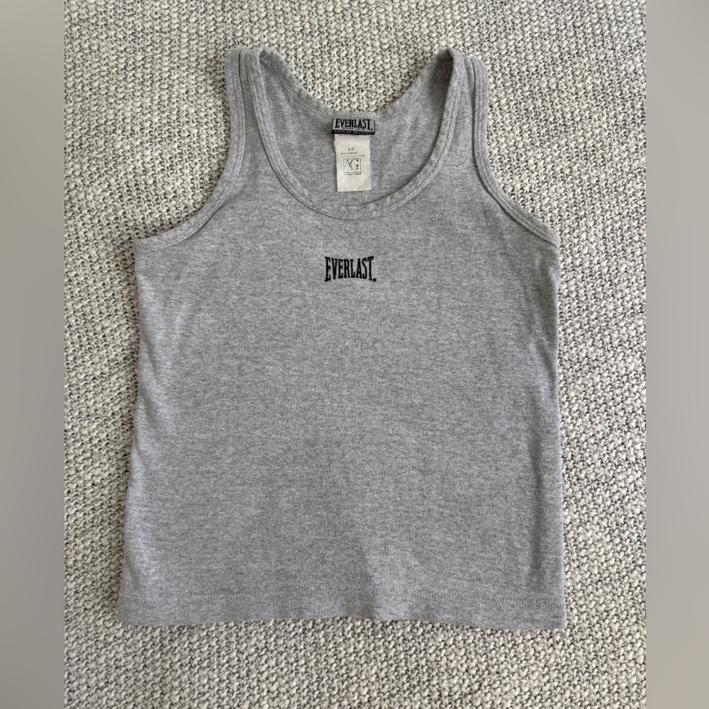 Vintage Everlast Heather Gray Women's Tank Top